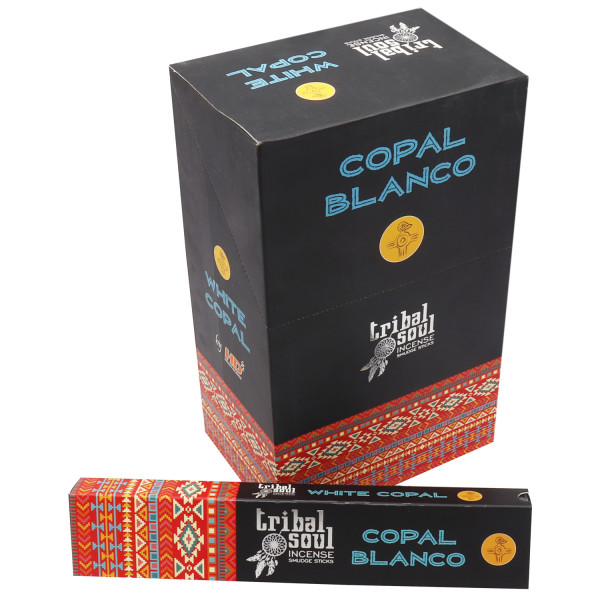 HD Tribal Soul White Copal 15 Gm Doz Pack 