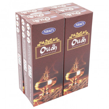 Nikhil's Oudh Dhoop Sticks - Pack of 6