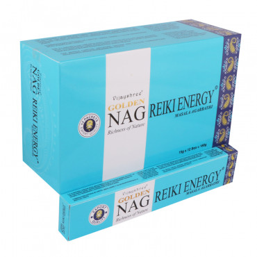 Golden Nag Reiki Energy 15 Gm Dozen Box 