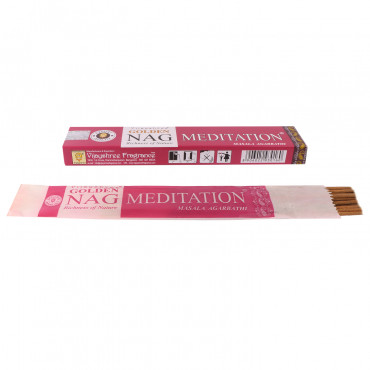 Golden Nag Meditation 15 Gm (15 Stick) Pack